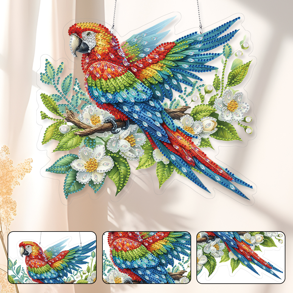 Art Craft Room Ideas - Hanging Diamond Art Kits for DIY
