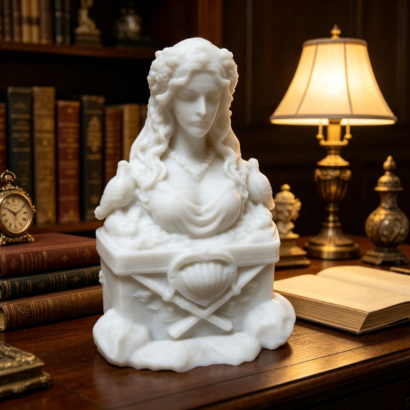 Art Craft Restaurant - Aphrodite Statue 3D Print Relief Ornament,