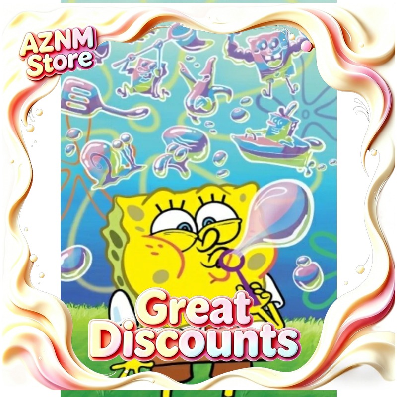 Diamond Painting Kit - 1pc SpongeBob SquarePants Cartoon Diamond Painting