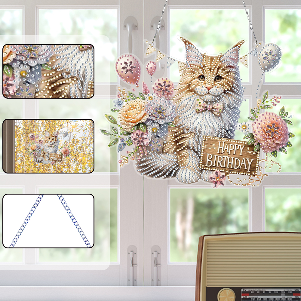 Art Craft Room Ideas - Hanging Diamond Art Kits for Home