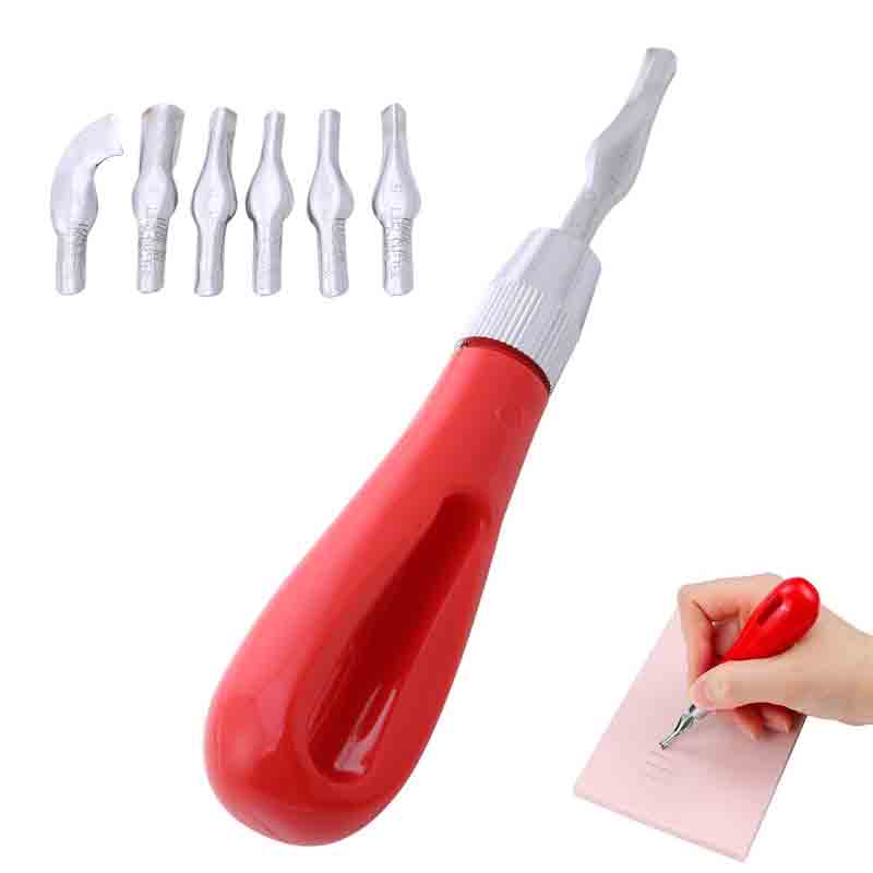 Lino Printing Block - Multifunctional Linoleum Cutter 1Pc Ergonomic Carving