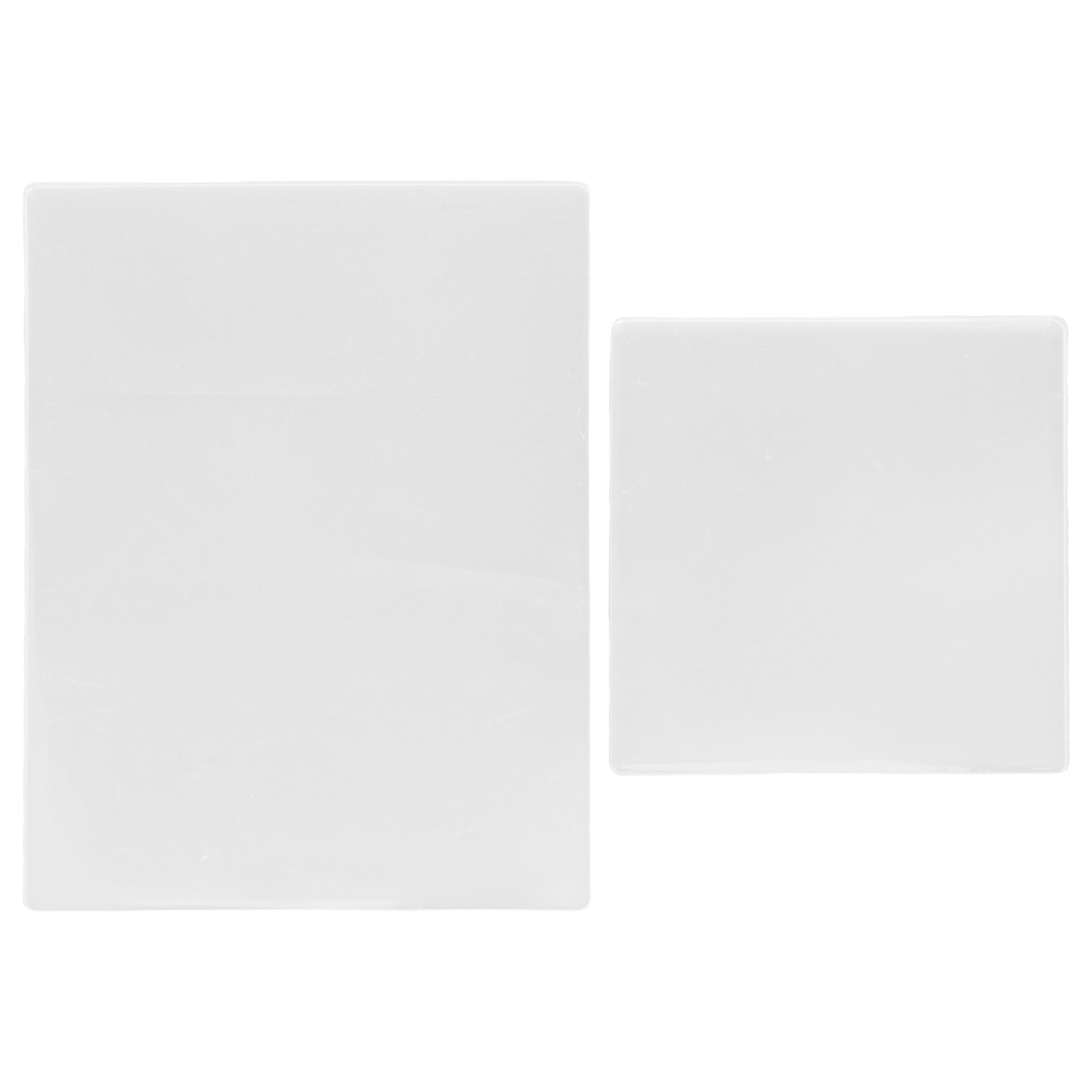 Art Craft Journal - 2Pcs Gel Printing Plates Set Transparent