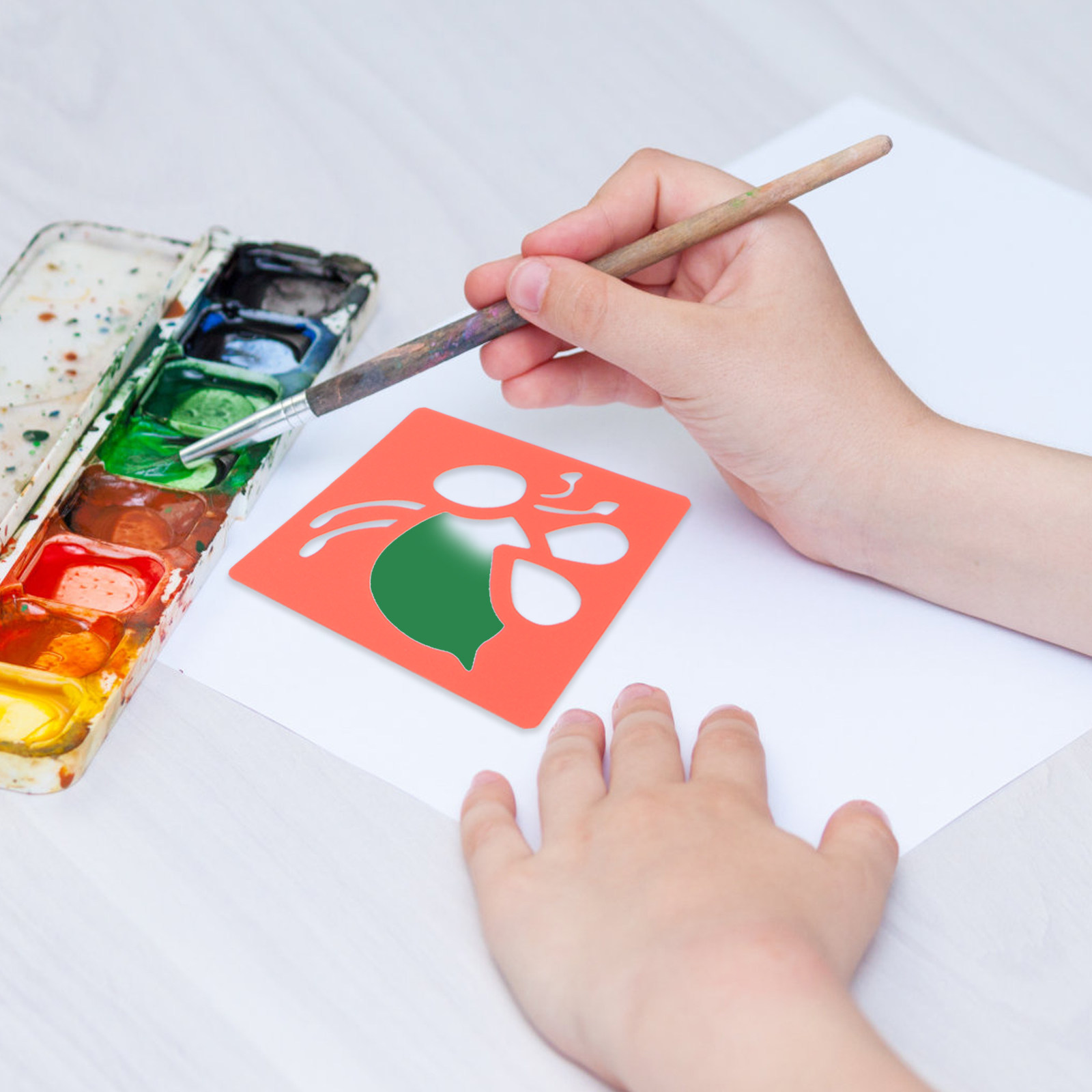 Art Craft Vegetables - Painting Template 3 Sets Crafts Tools