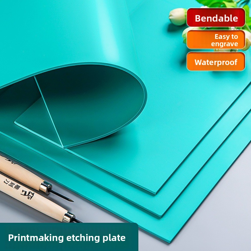 Lino Printing Block - Soft Carving Blocks Rubber Stamp Tools