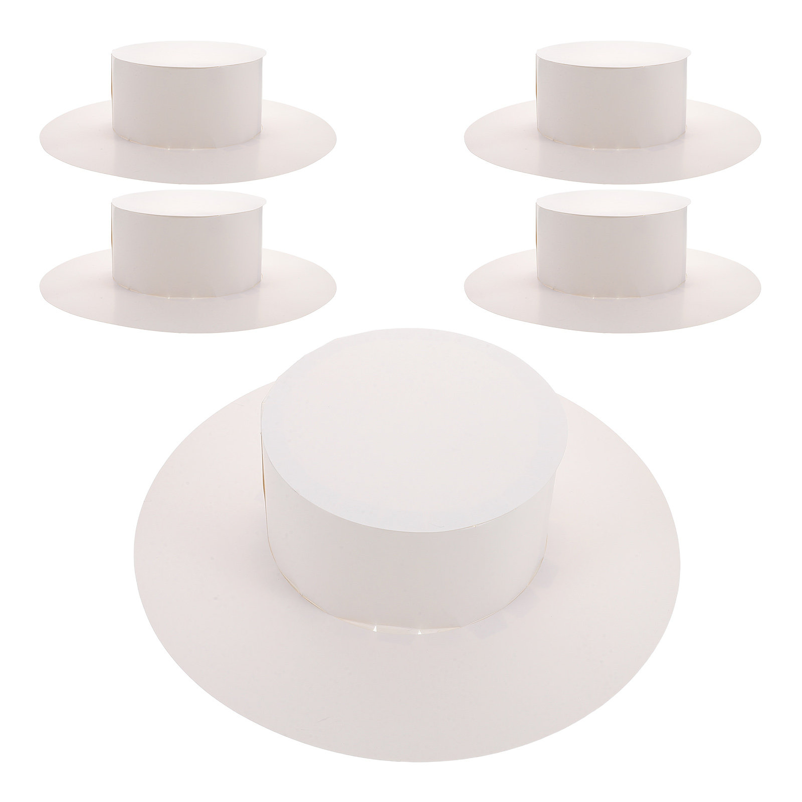 Art Craft Activities For Preschoolers - 5Pcs DIY Children Paper Hats for