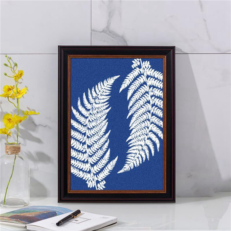 Art And Craft Nature - 60 Sheets Cyanotype Paper, Sun Art