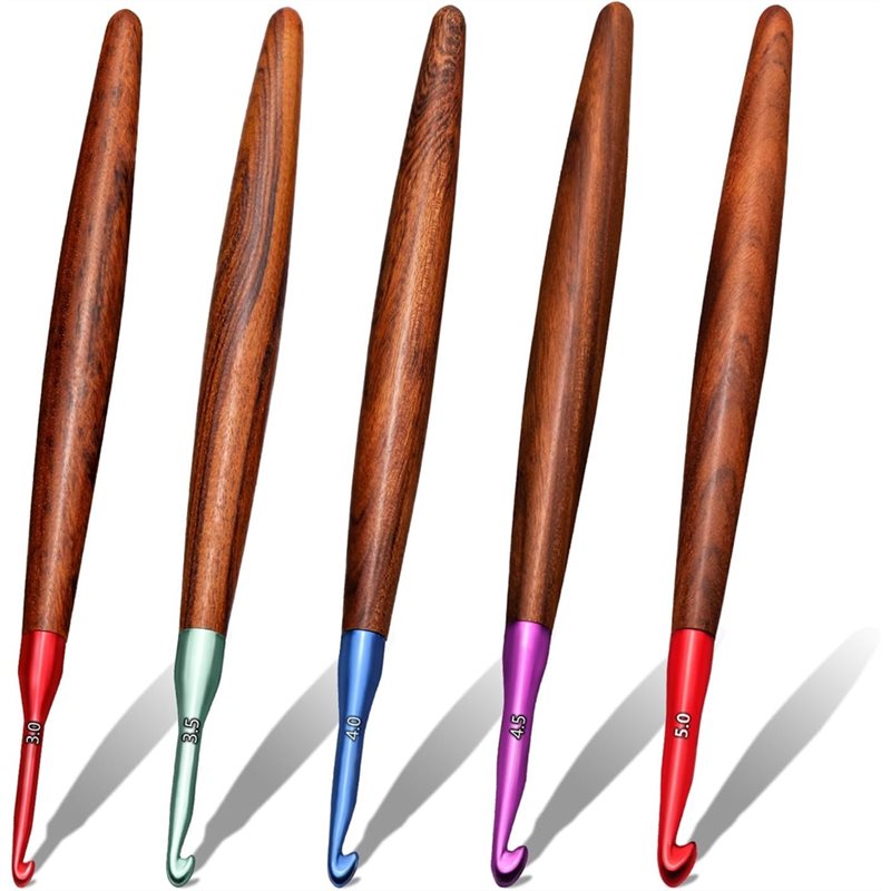 Crochet Hook Set - 【LAST CHANCE】Ergonomic Crochet Hook Set 5