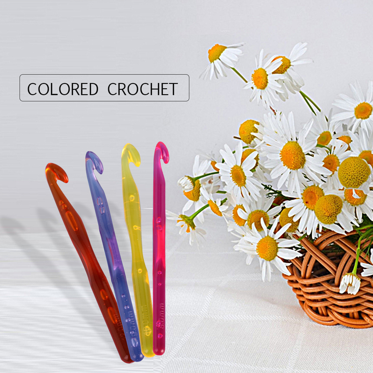 9Pcs Colorful Crochet Hooks Pl - Crochet Hook Set recensie en prijs