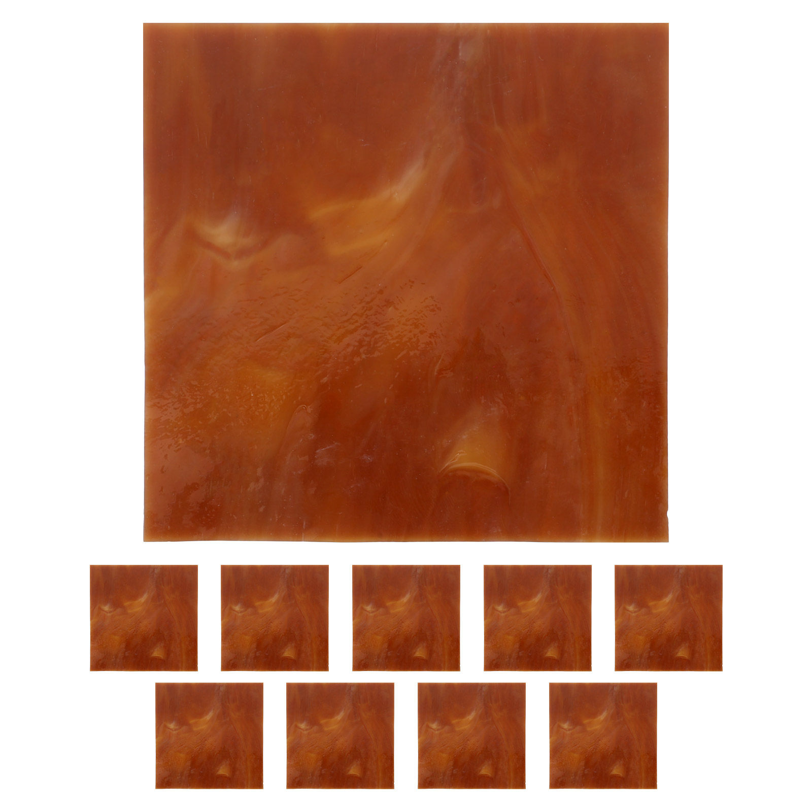 10Pcs Small Glass Crafts Tiles - Art Craft Project recensie en prijs