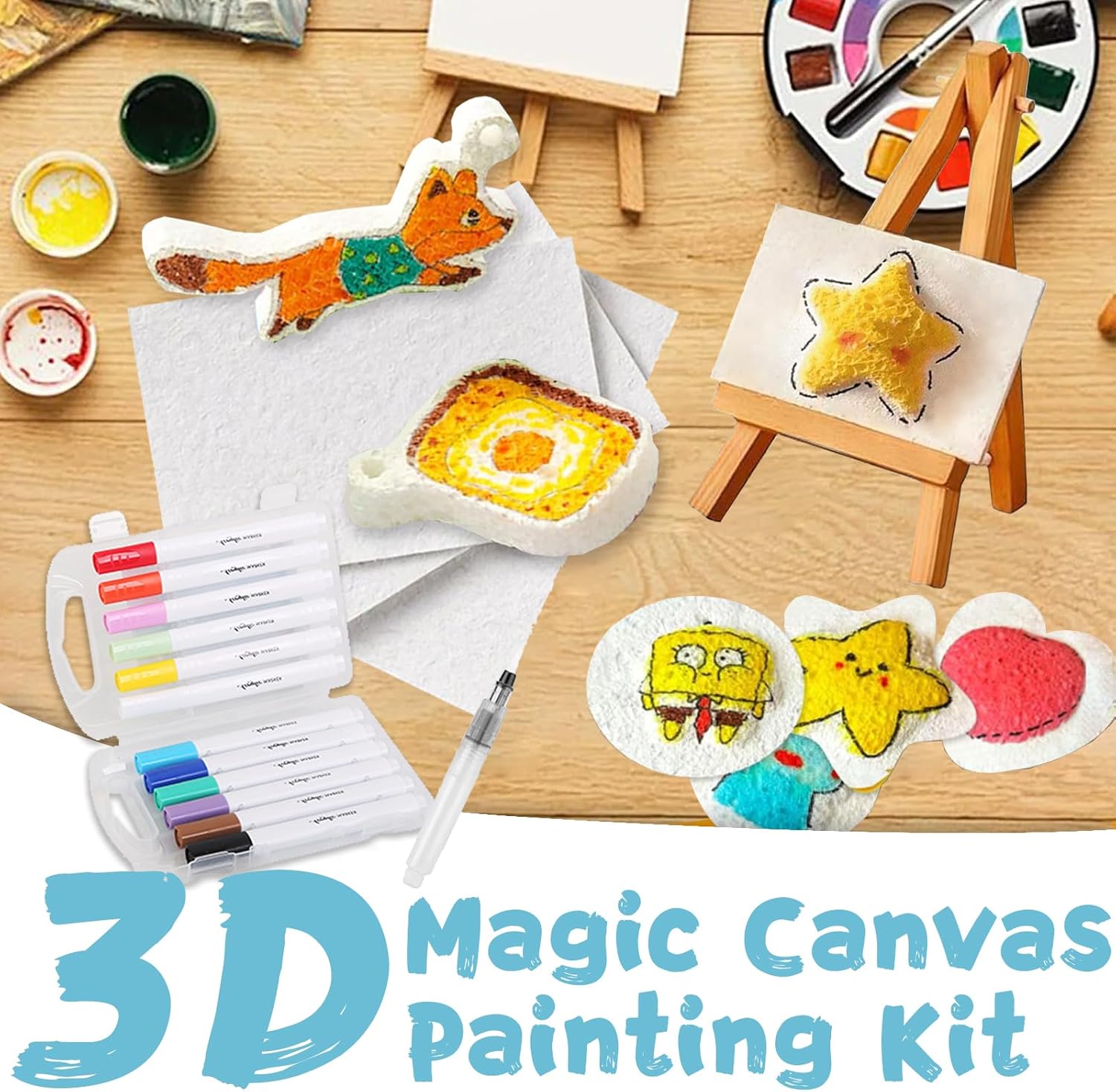 3D Puffy Foam Texture Painting - Art Craft Paper recensie en prijs