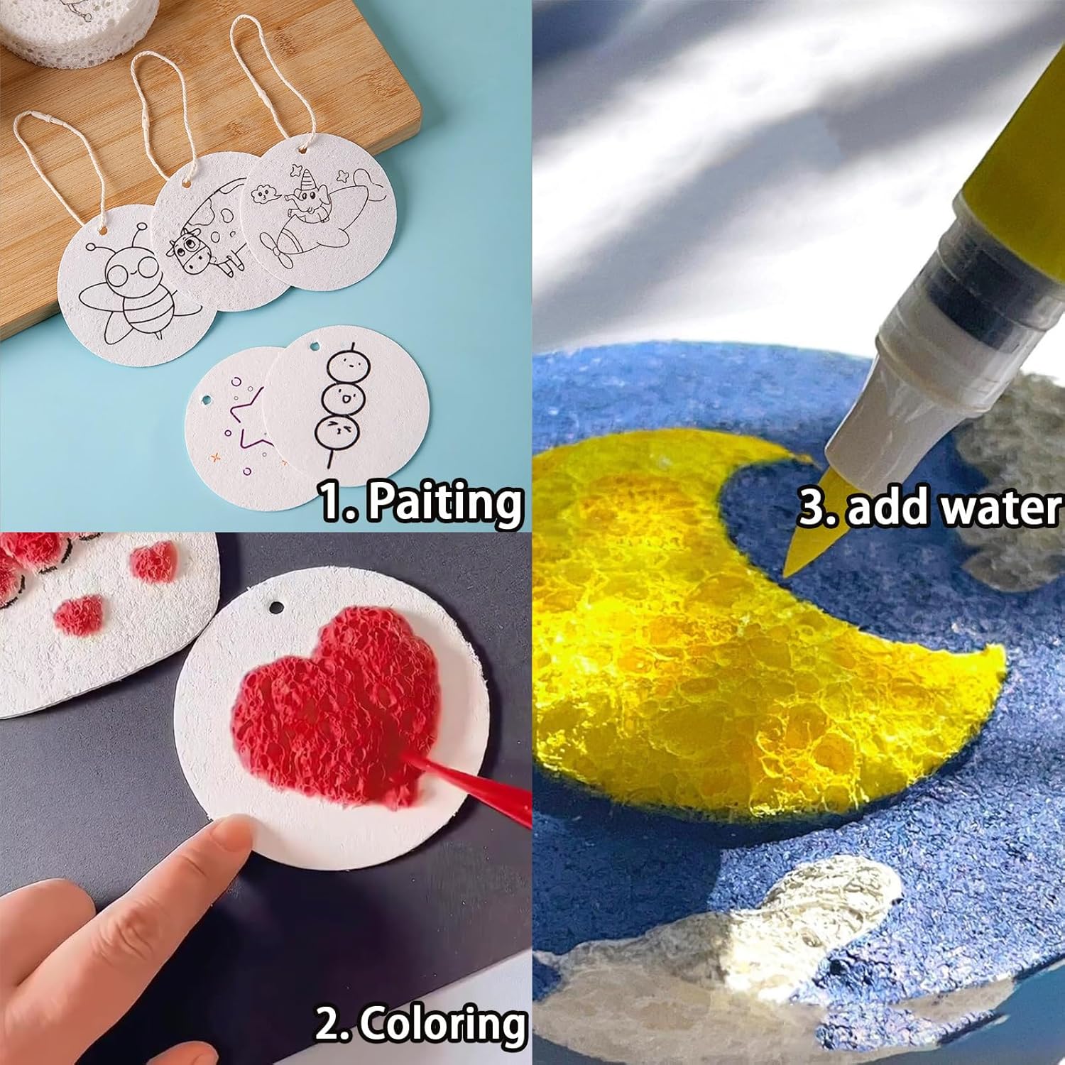 3D Puffy Foam Texture Painting - Art Craft Paper recensie en prijs