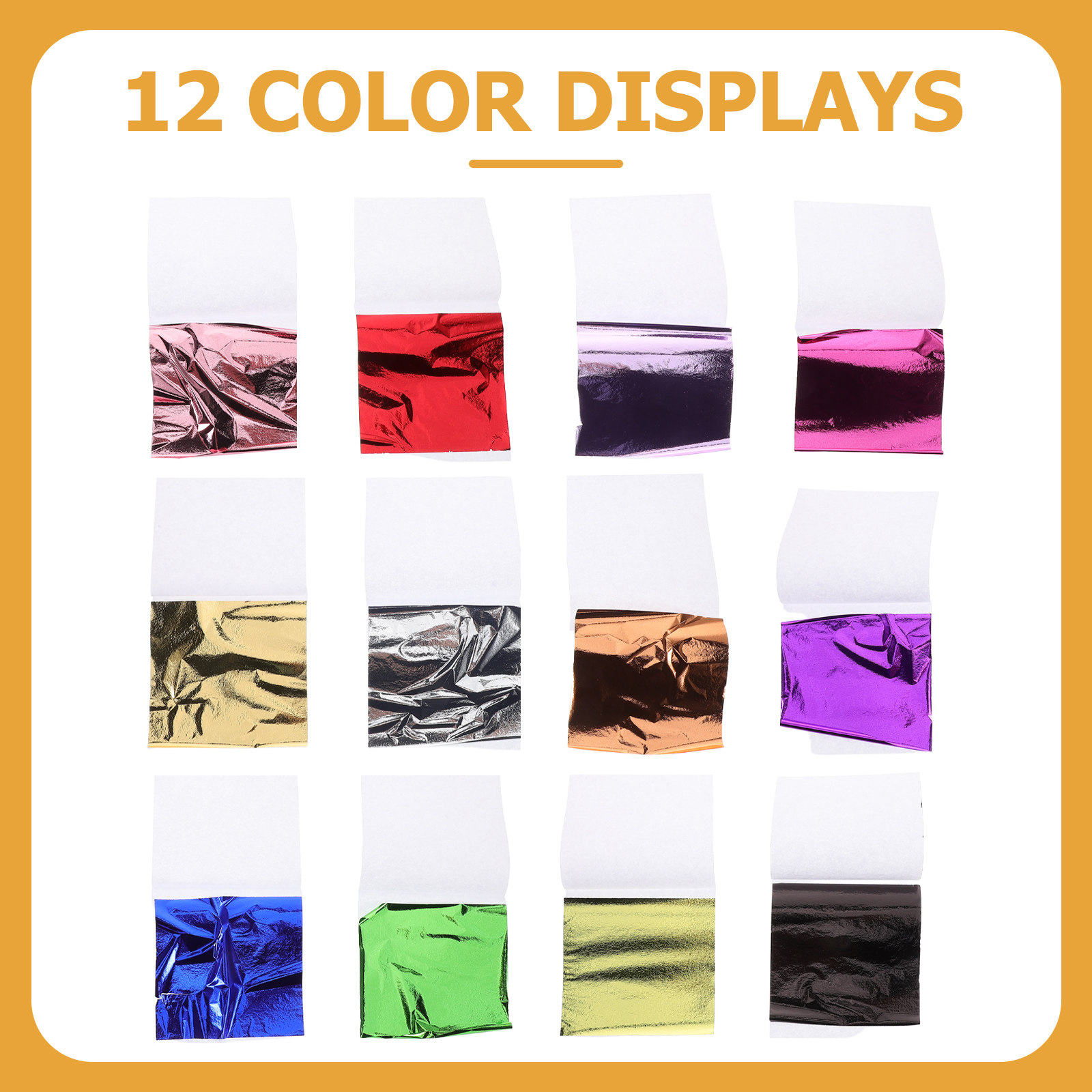 120Pcs Colored Gold Foil Sheet - Art Craft Furniture recensie en prijs