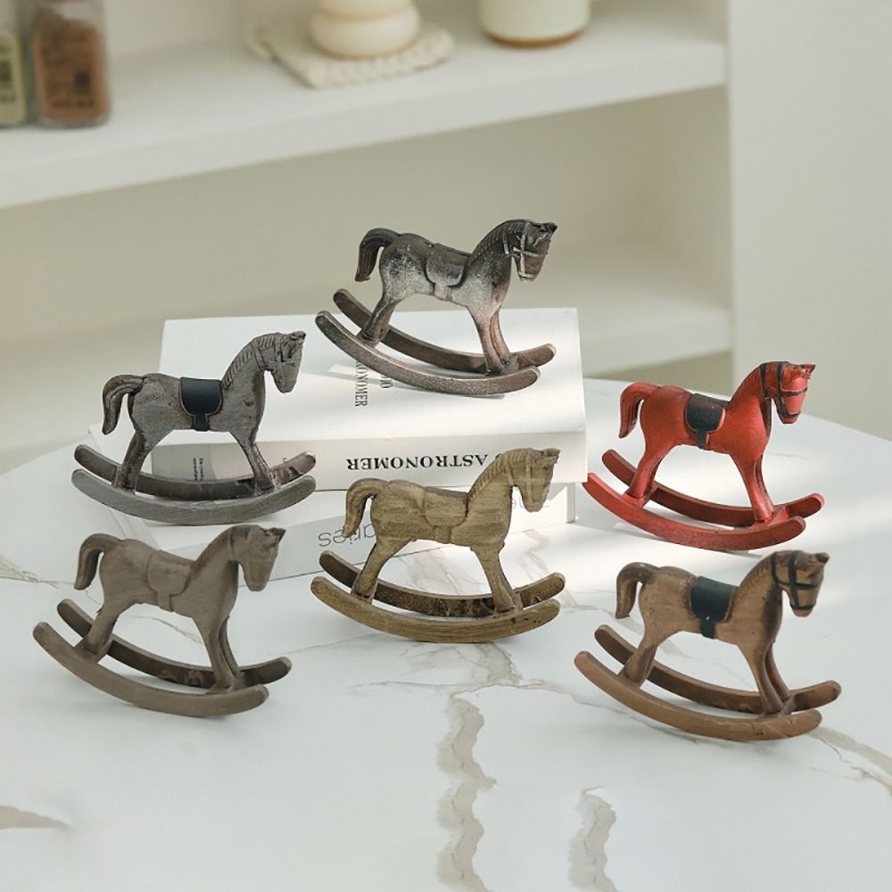 Wooden Horse Wooden Rocking Ho - Art Craft Items recensie en prijs