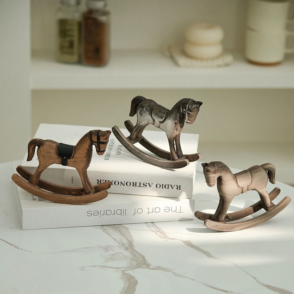Wooden Horse Wooden Rocking Ho - Art Craft Items recensie en prijs