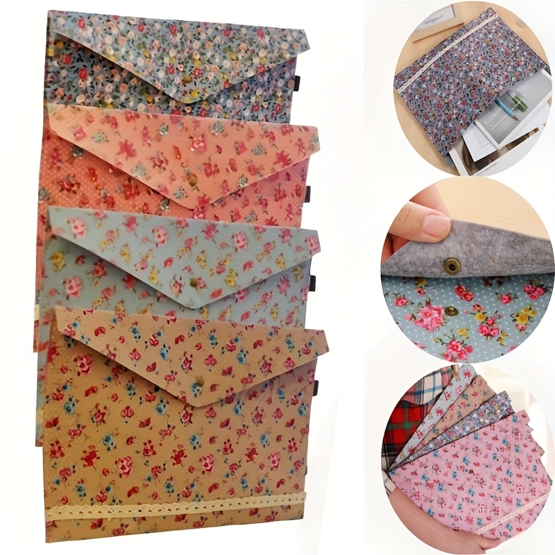 1PC A4 Floral File Folder Eleg - Art Craft Items recensie en prijs