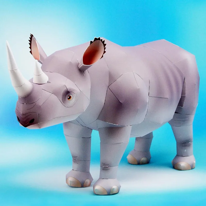Rhinoceros Hook-lipped Handmad - Art And Craft Nature recensie en prijs