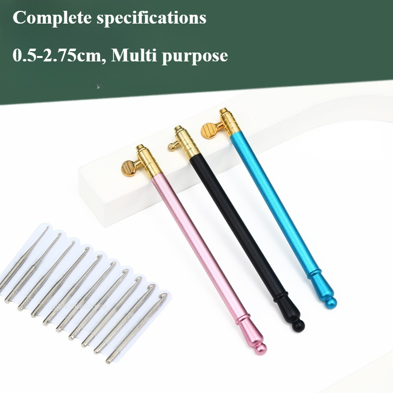 11Pcs/Set Interchangeable Croc - Crochet Hook Set recensie en prijs