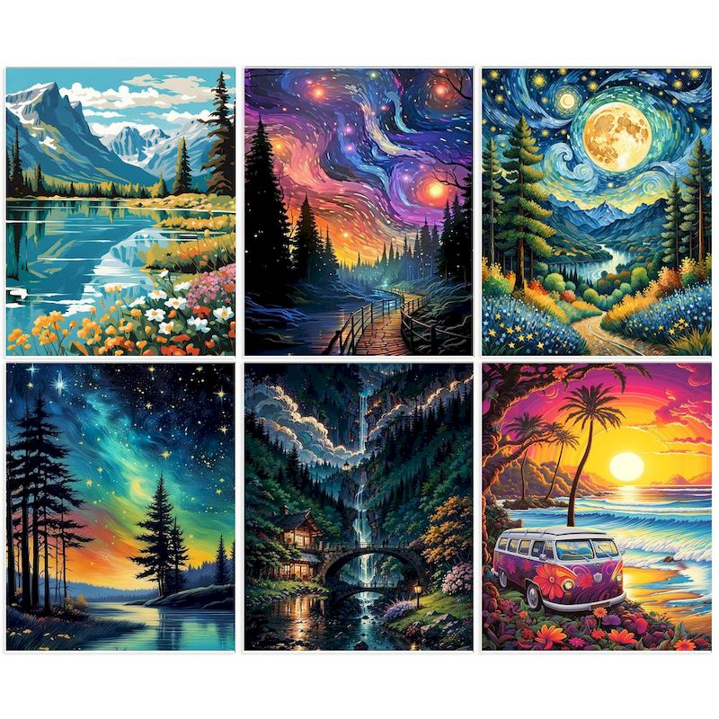 GATYZTORY 40x50cm Painting By  - Art And Craft Numbers recensie en prijs