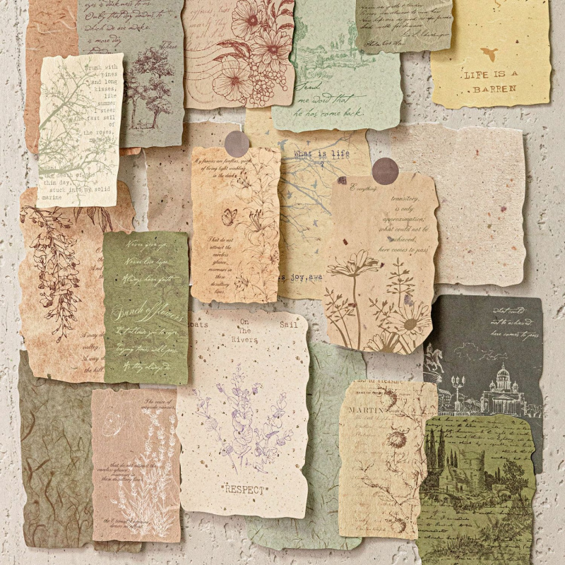 20-Sheet Retro Art Collage Bas - Art Craft Journal recensie en prijs