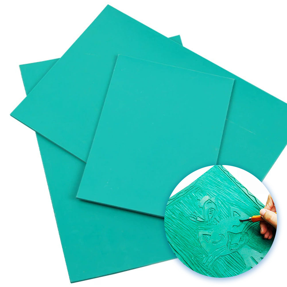 Soft Carving Rubber Block Easy - Lino Printing Block recensie en prijs