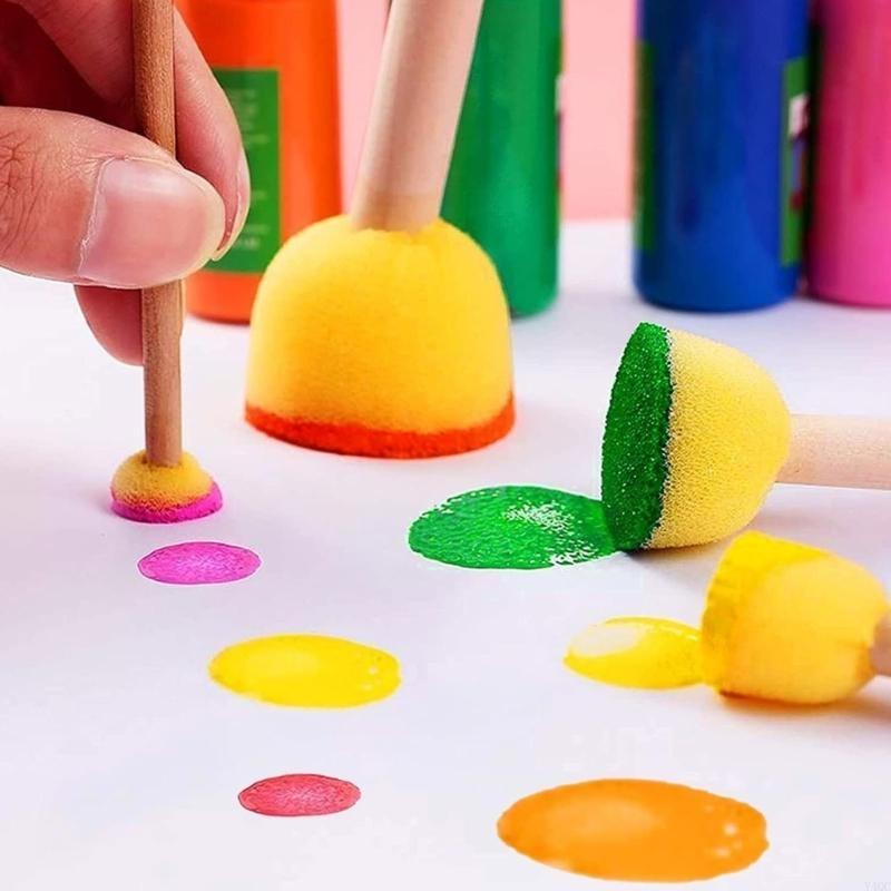 30Pieces Round Sponges Brush S - Art Craft Description recensie en prijs