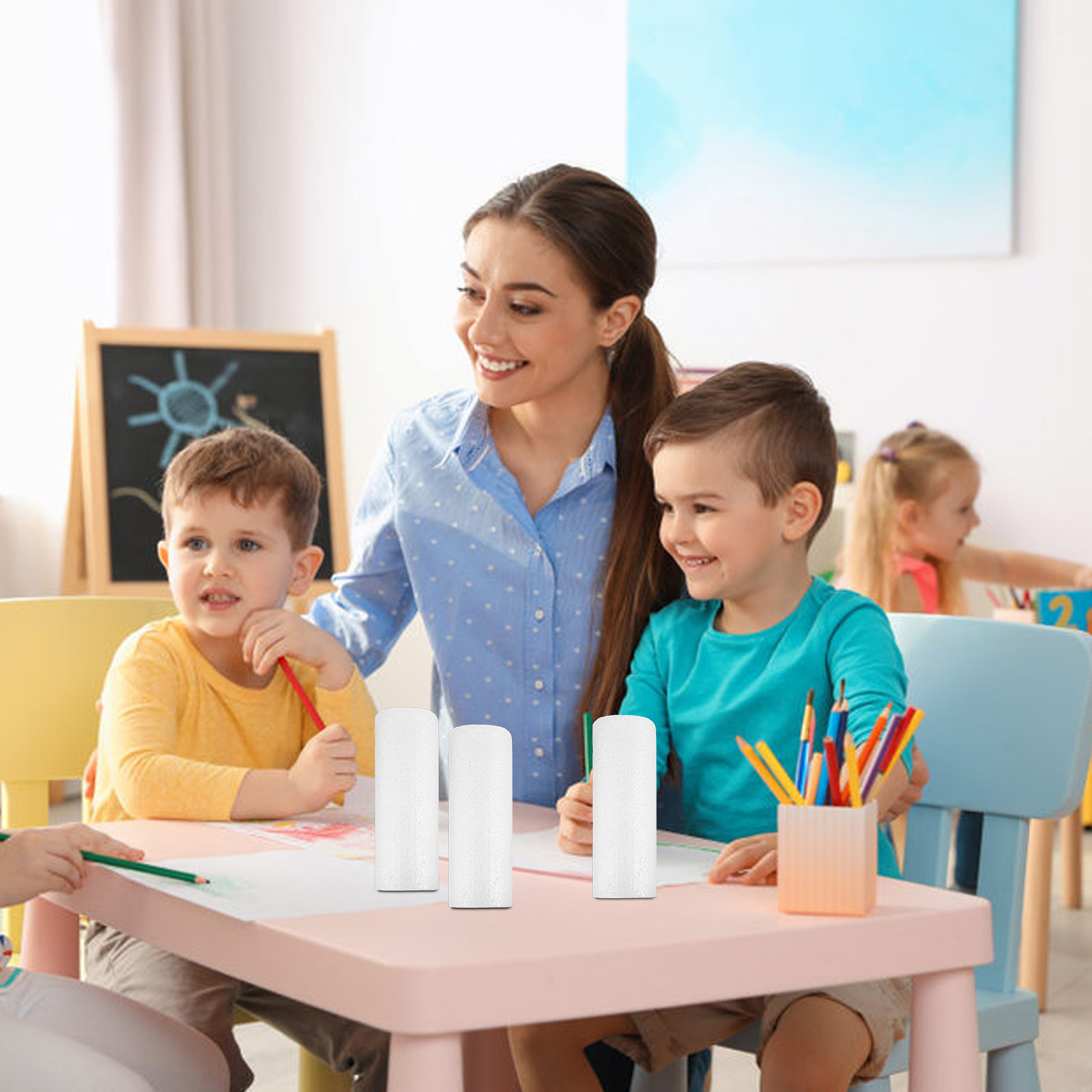 4Pcs Foam Cylinders 15Cm Polys - Art Craft Activities For Preschoolers recensie en prijs