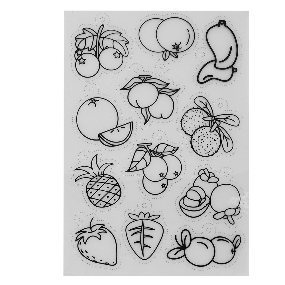 8pcs Fruit Vegetable Pattern H - Art Craft Vegetables recensie en prijs