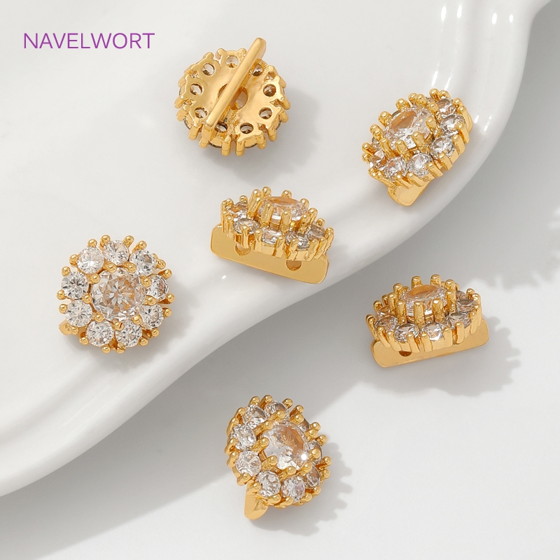 18K Gold Plated Inlaid Zircon  - Art Craft Ideas recensie en prijs