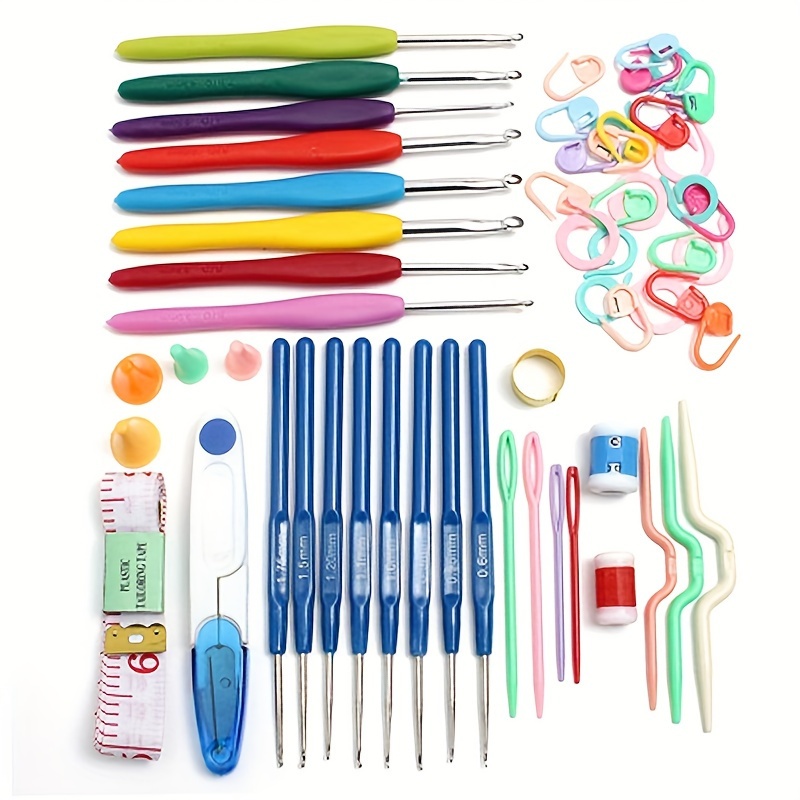 Crochet Hooks Set with Silicon - Crochet Hook Set recensie en prijs