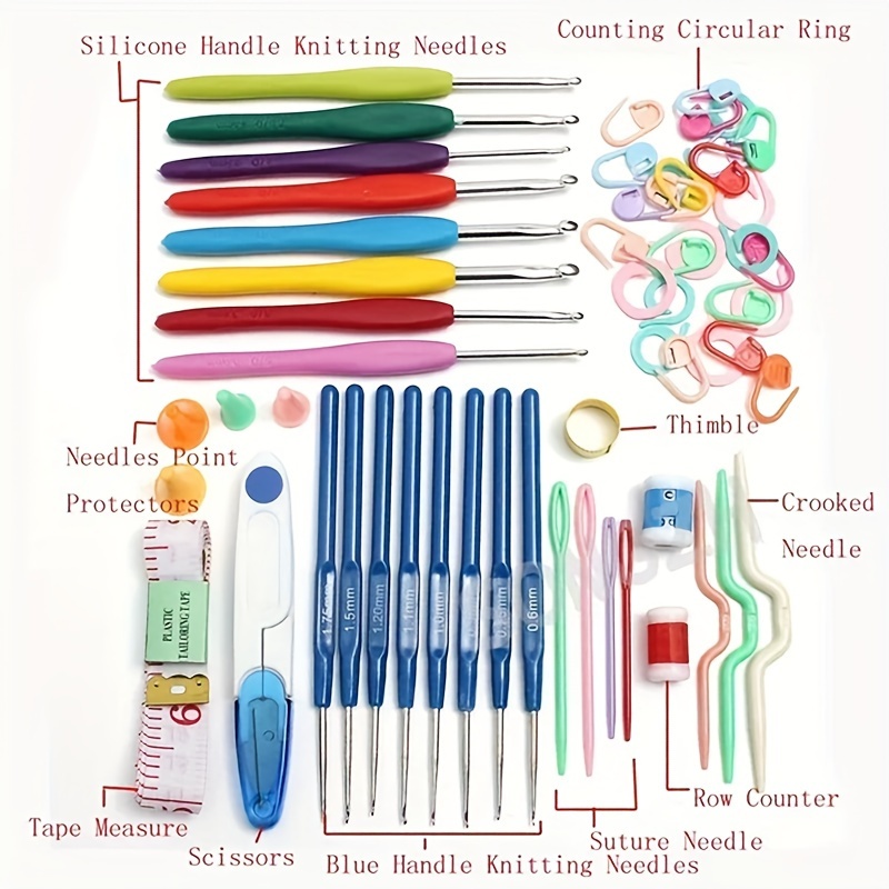 Crochet Hooks Set with Silicon - Crochet Hook Set recensie en prijs