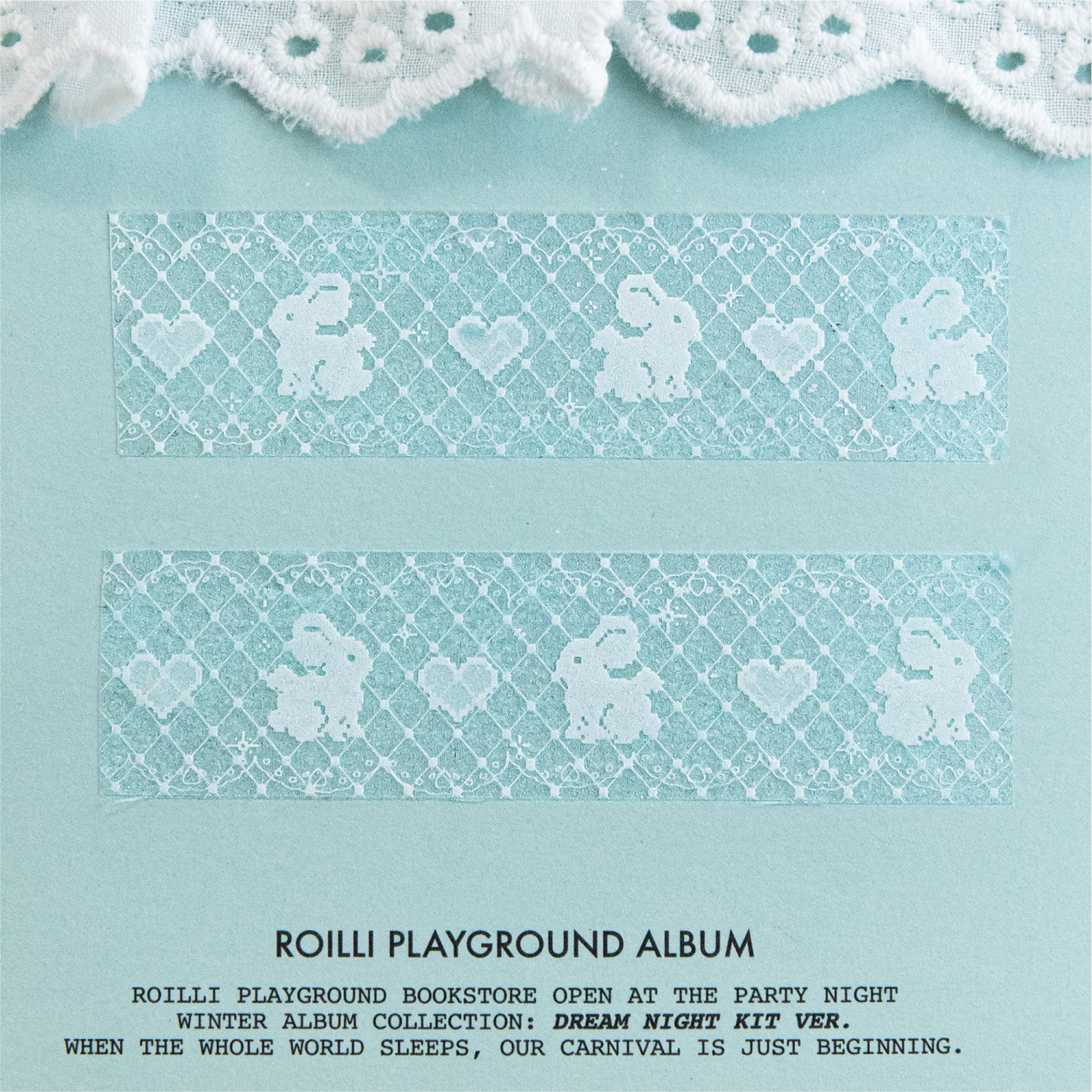 20/30mm*2m lace border PET Tap - Art Craft Journal recensie en prijs