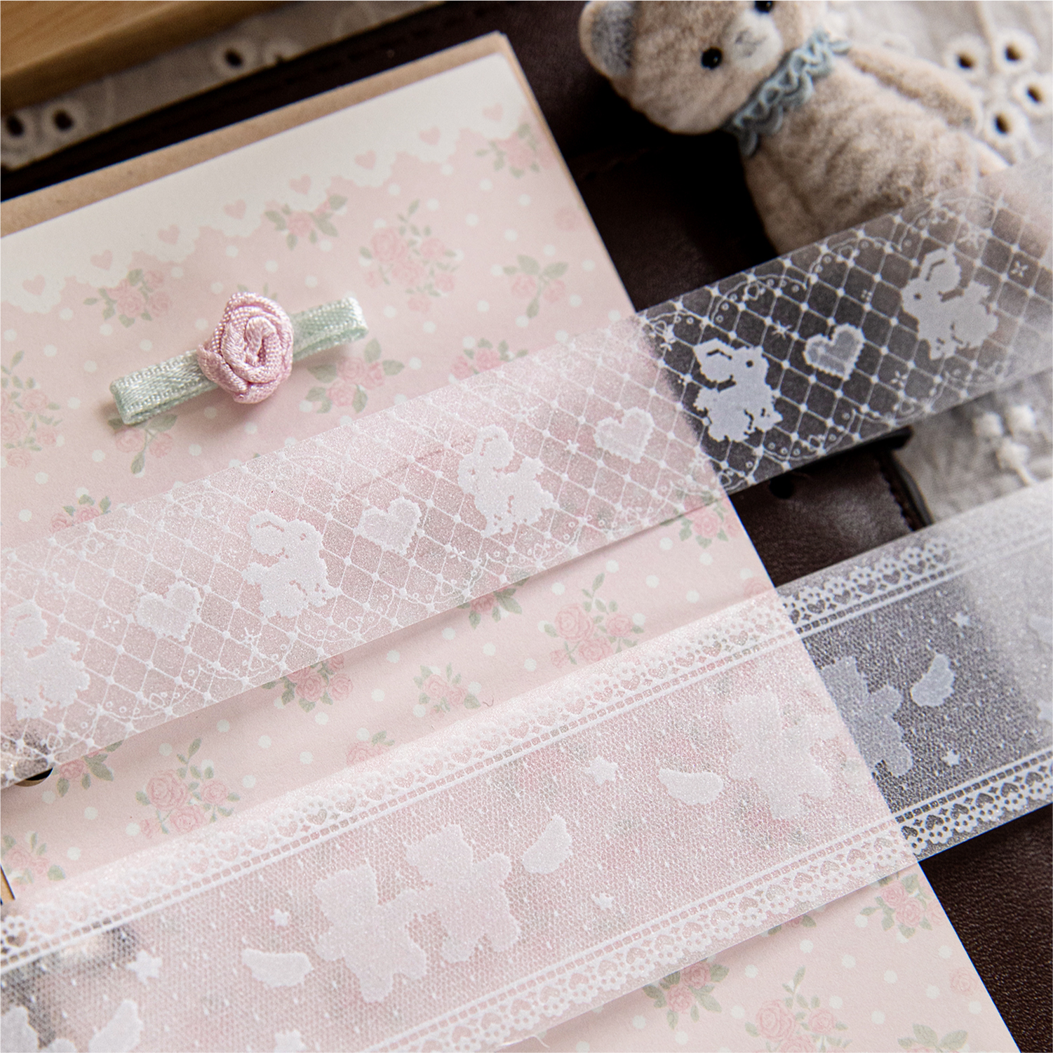 20/30mm*2m lace border PET Tap - Art Craft Journal recensie en prijs