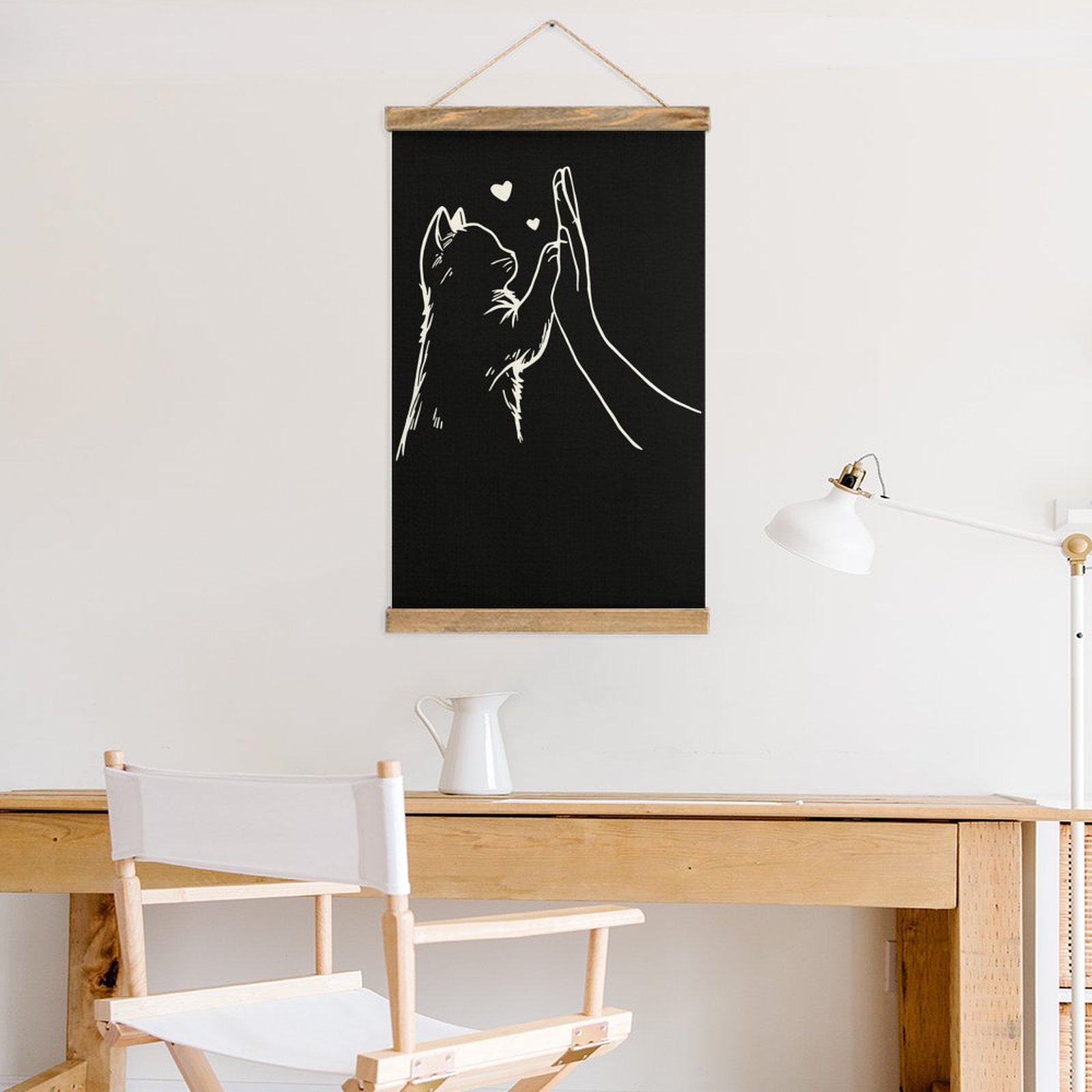 Cat Love Art Print Mural Resta - Art Craft Restaurant recensie en prijs