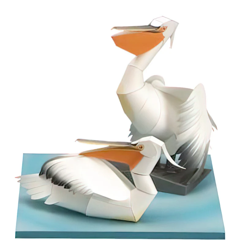 Dalmatian Pelican Origami Art  - Art And Craft Nature recensie en prijs