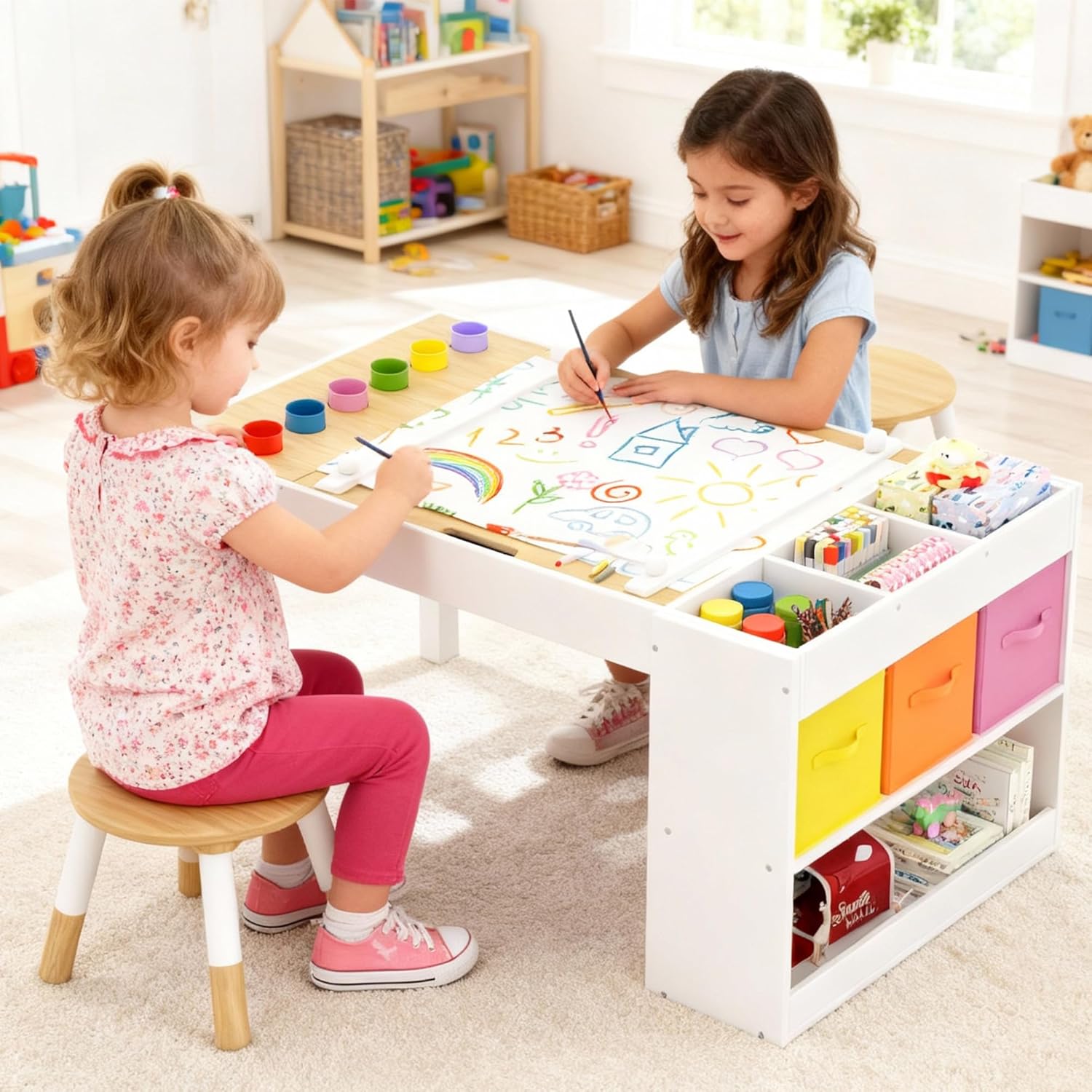 Kids Art Table and 2 Chairs Se - Art Craft Furniture recensie en prijs