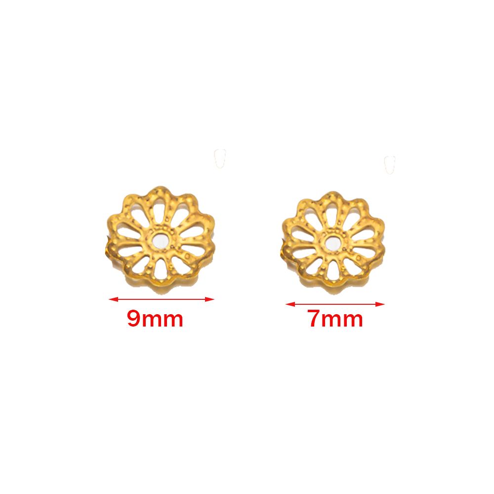 200pcs 7/9mm Filigree Flower H - Art Craft Ideas recensie en prijs