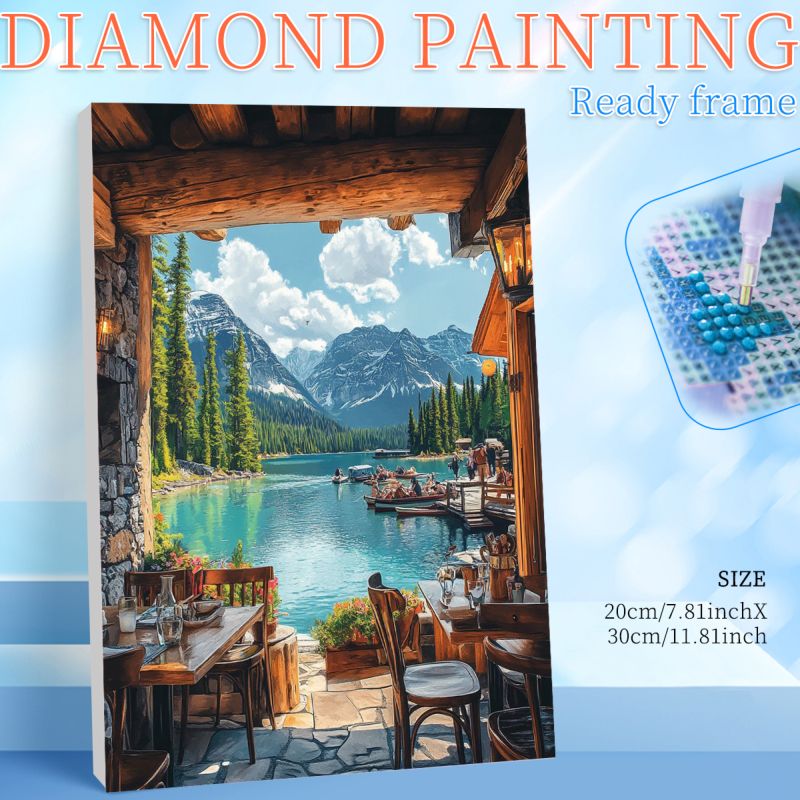 RUOPOTY Framed Holiday Restaur - Art Craft Restaurant recensie en prijs