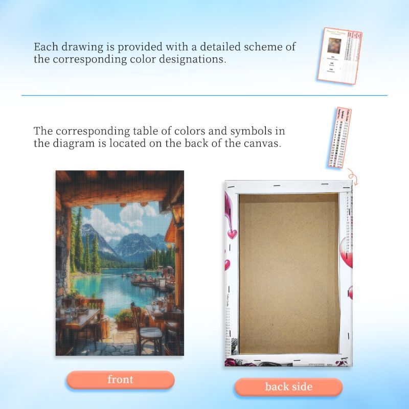 RUOPOTY Framed Holiday Restaur - Art Craft Restaurant recensie en prijs