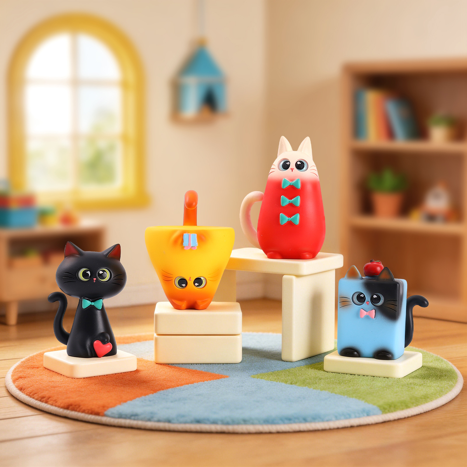 Blind Box Cat Figurine Resin C - Art Craft Furniture recensie en prijs