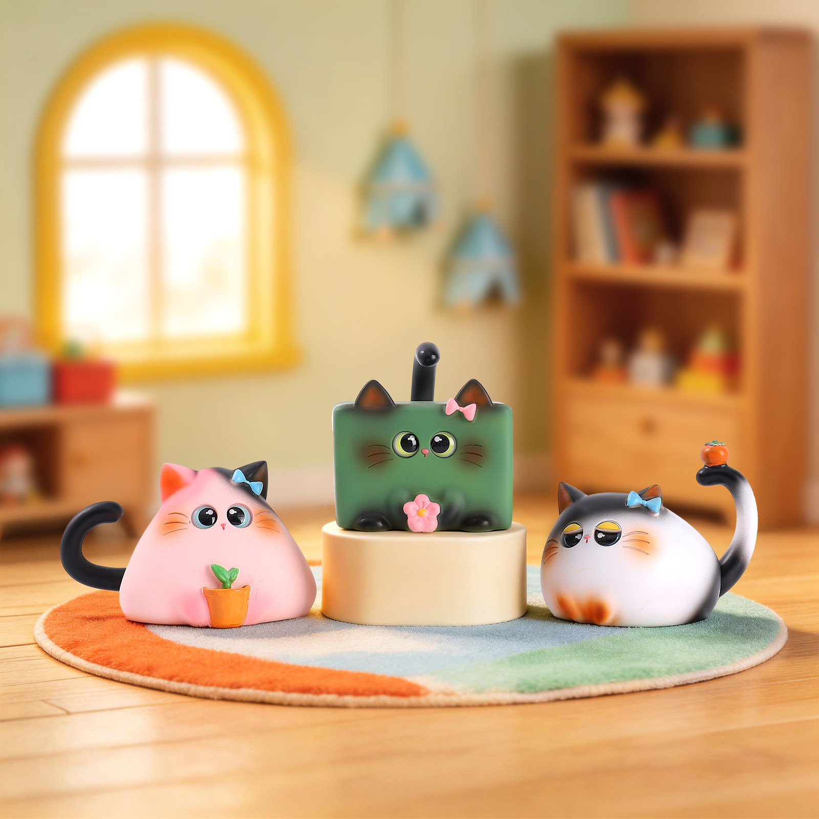 Blind Box Cat Figurine Resin C - Art Craft Furniture recensie en prijs