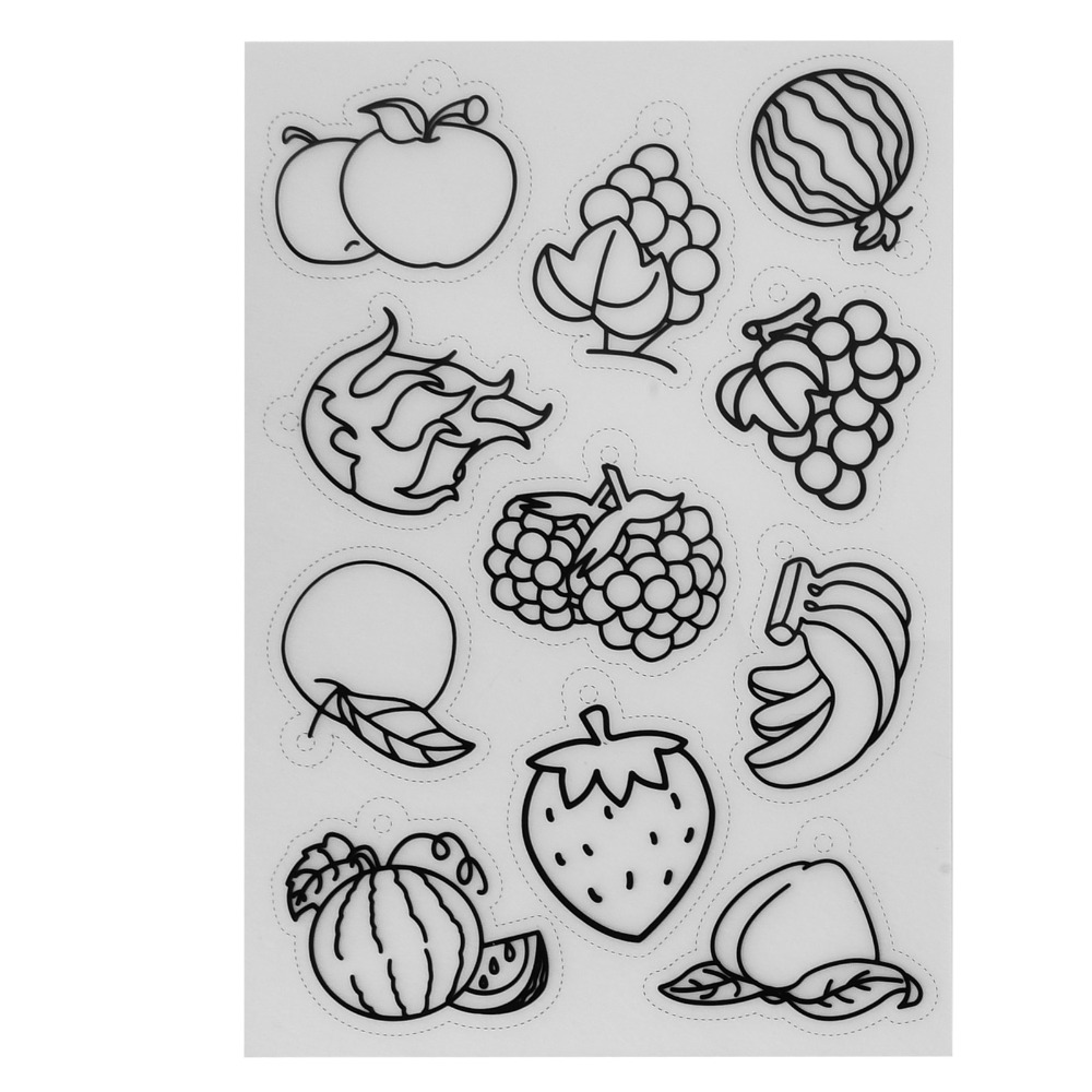 8pcs Fruit Vegetable Pattern H - Art Craft Vegetables recensie en prijs