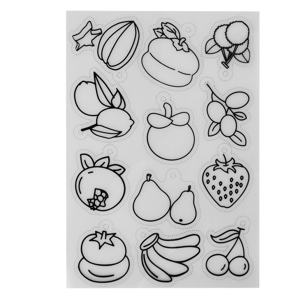8pcs Fruit Vegetable Pattern H - Art Craft Vegetables recensie en prijs