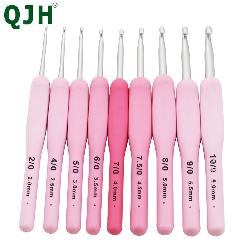 9pcs Silicone Handle Crochet H - Crochet Hook Set recensie en prijs