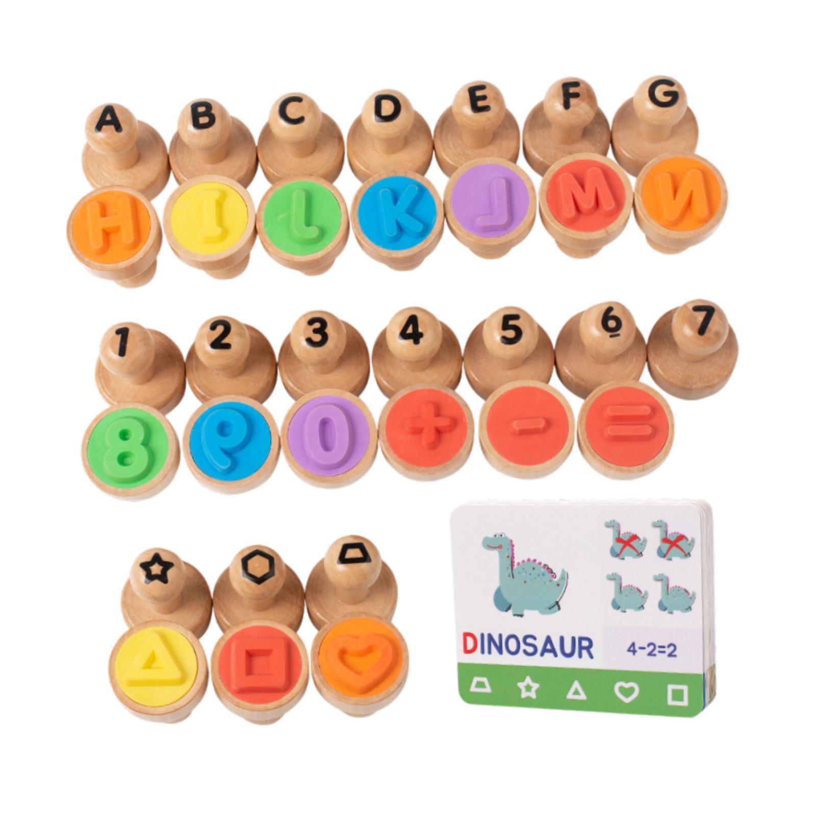 Wooden Alphabet Number Stamp E - Art And Craft Numbers recensie en prijs