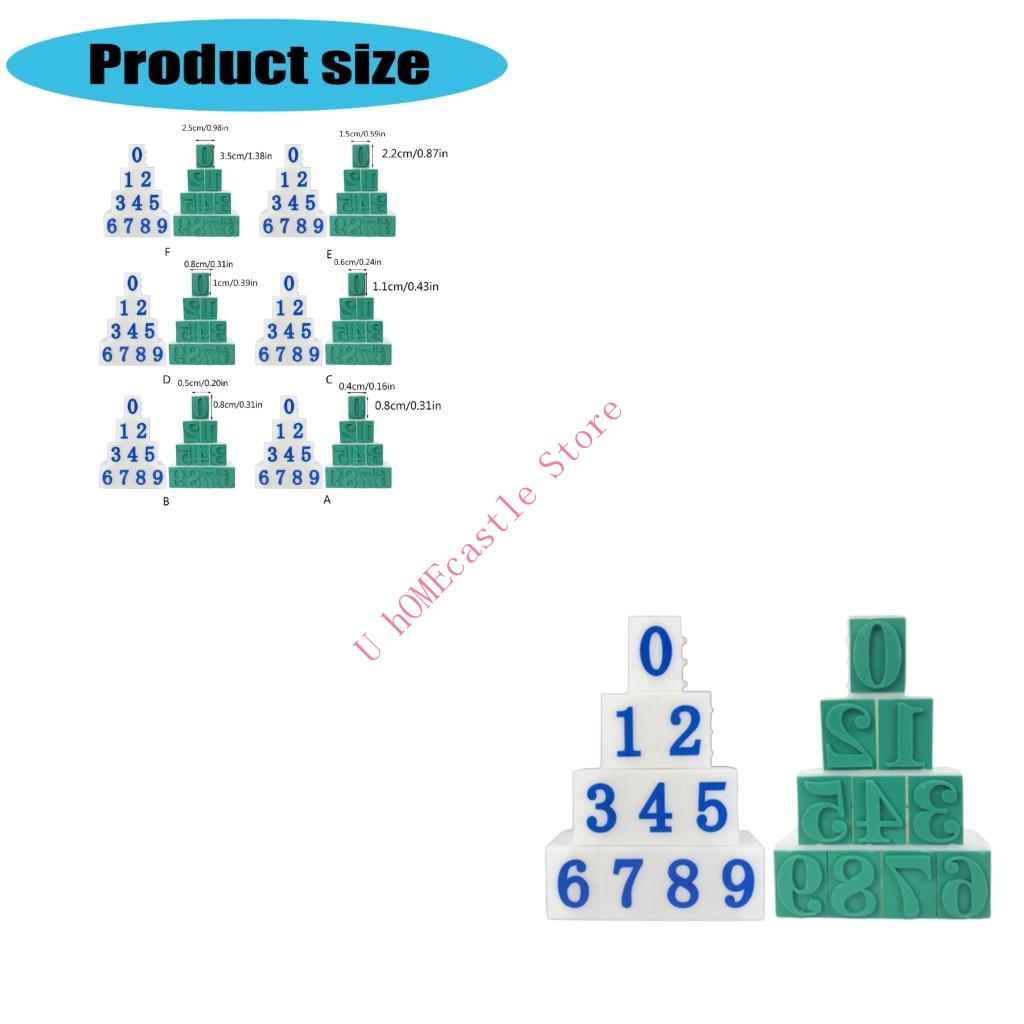 63HF Set of 10 Number Stamp Fo - Art Craft Description recensie en prijs