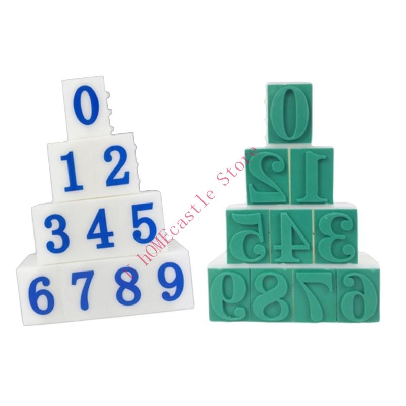 63HF Set of 10 Number Stamp Fo - Art Craft Description recensie en prijs
