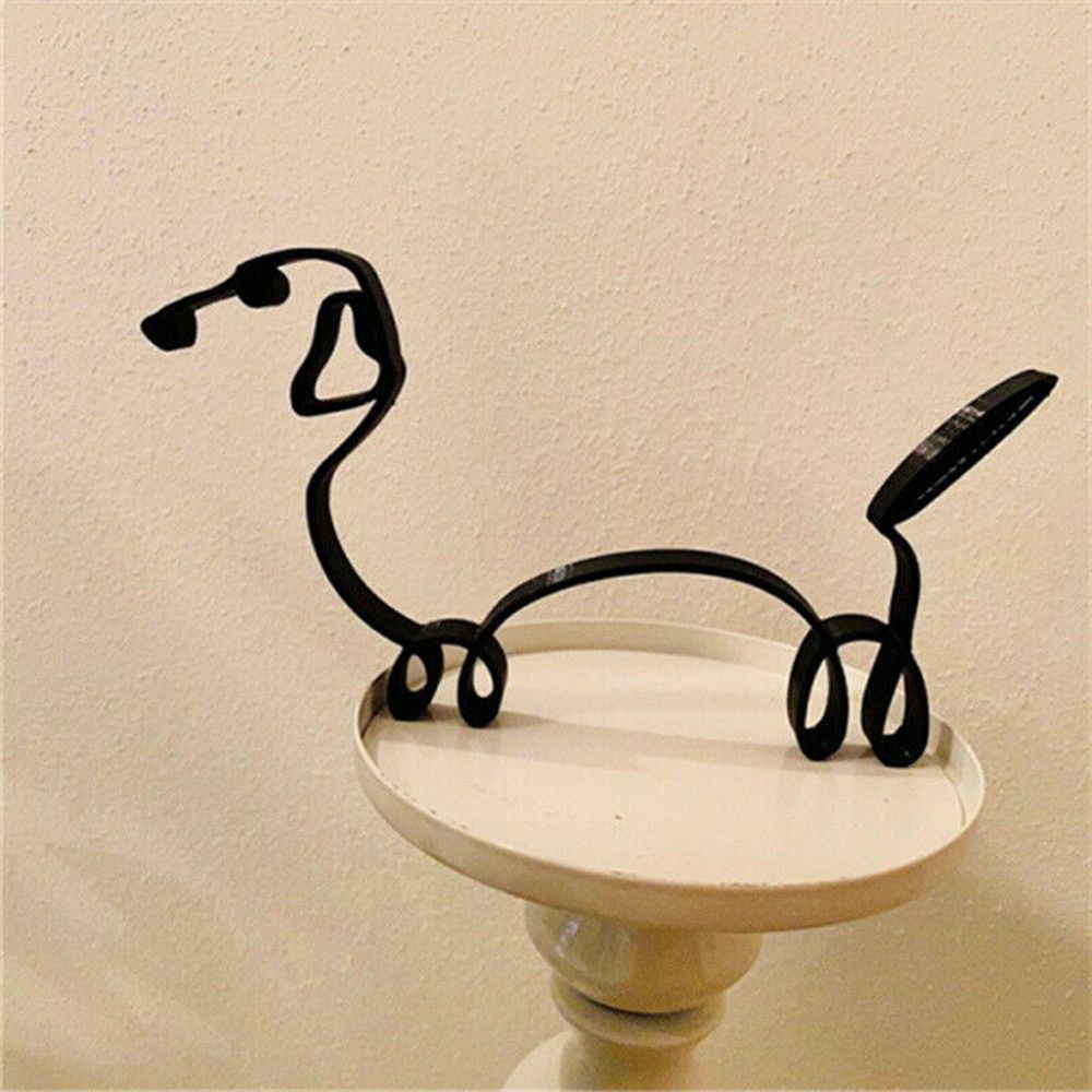 Wrought Iron Dog Statue Abstra - Art Craft Furniture recensie en prijs