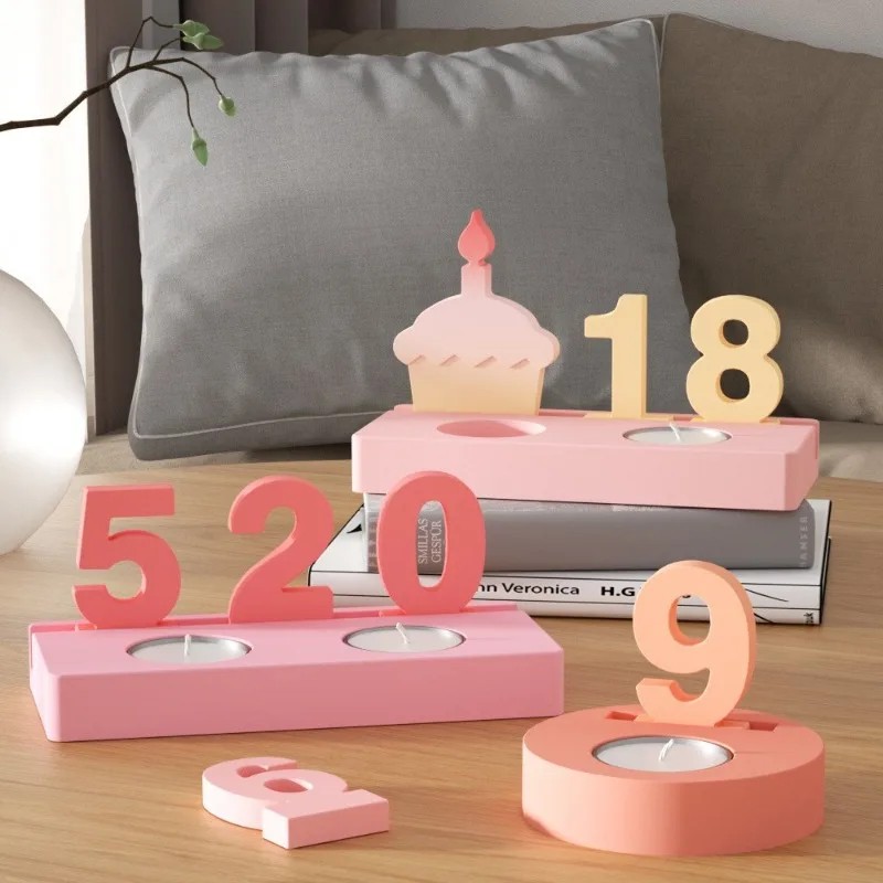 2pc Birthday Cake Silicones Mo - Art And Craft Numbers recensie en prijs