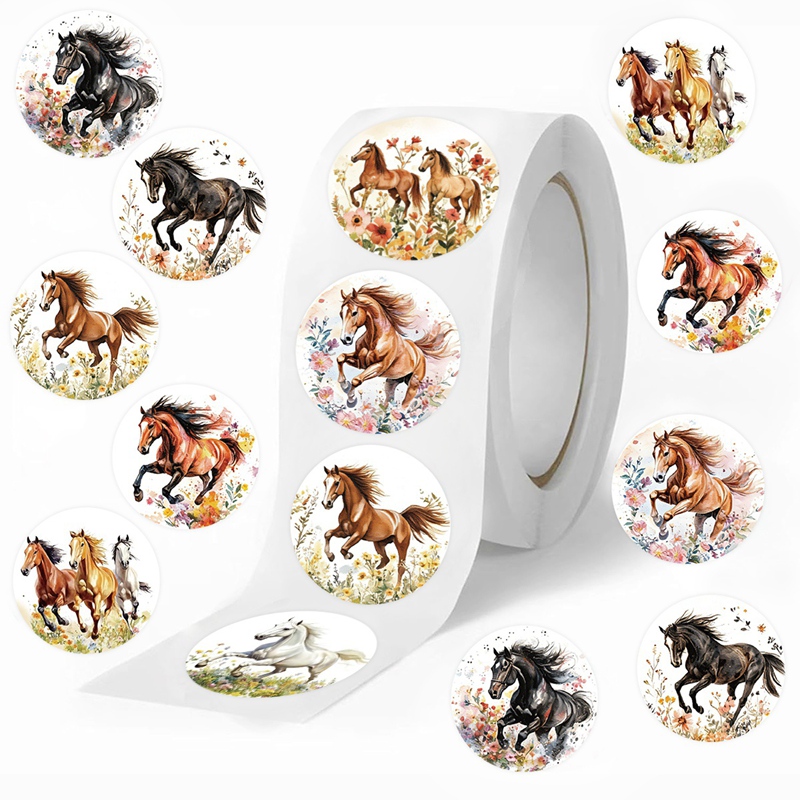 500pcs/Roll Horse Flower Stick - Art Craft Items recensie en prijs