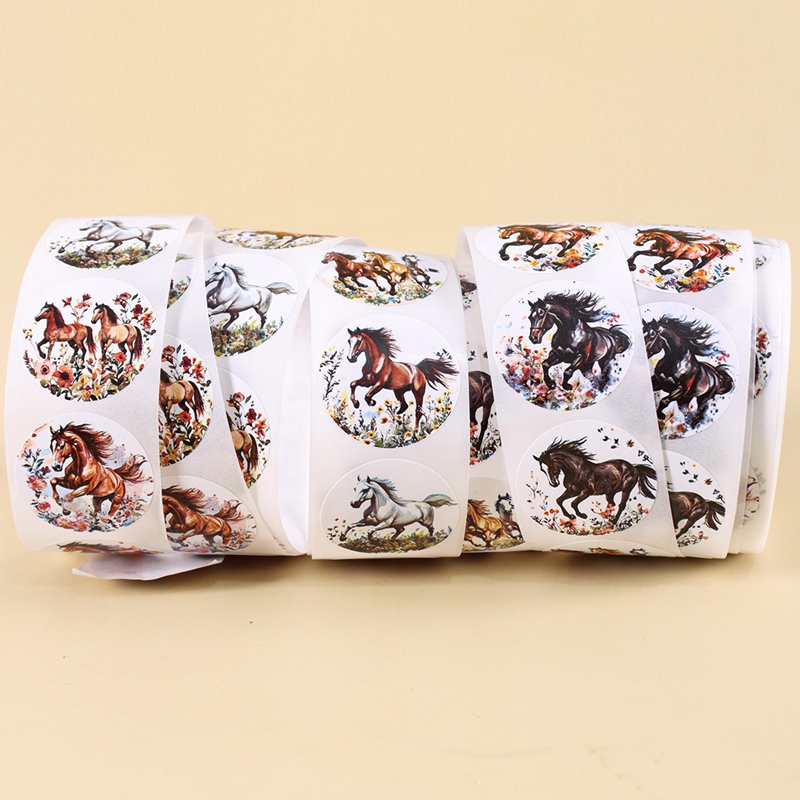 500pcs/Roll Horse Flower Stick - Art Craft Items recensie en prijs